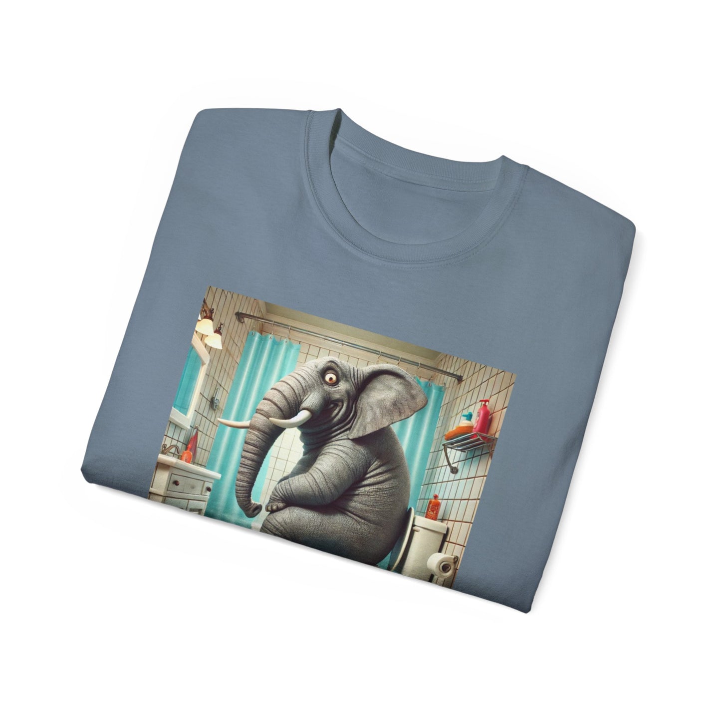 Funny Elephant T-Shirt for Men, Women, and Kids | Cute Animal Tee | Elephant Lover Gift Idea | Hilarious Animal Lover Tee for All Ages