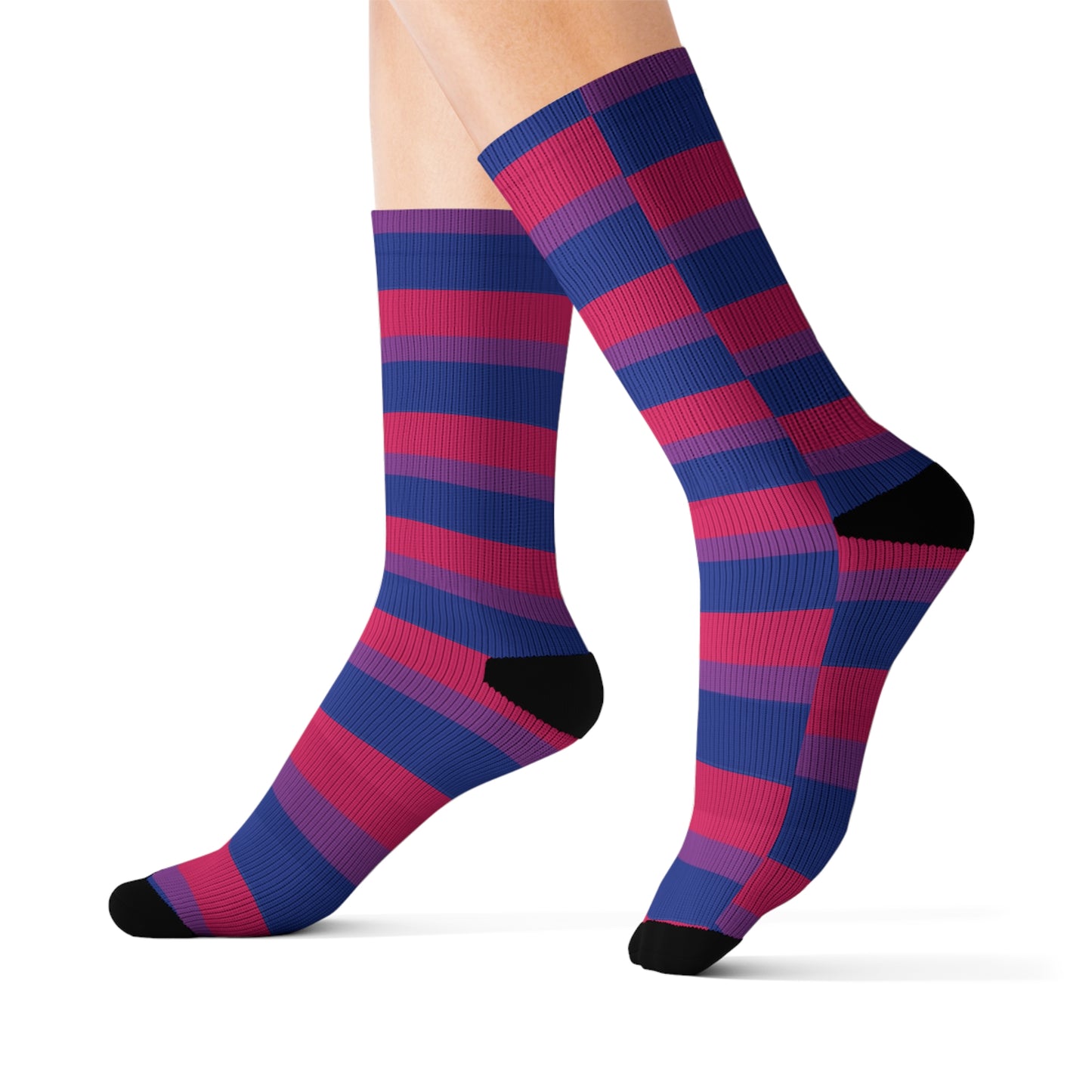 Rainbow Vibrant LGBTQ Pride Socks for Women and Men | Perfect Gift Ideas for Him Her or Anyone Who Loves the Colors of the Rainbow