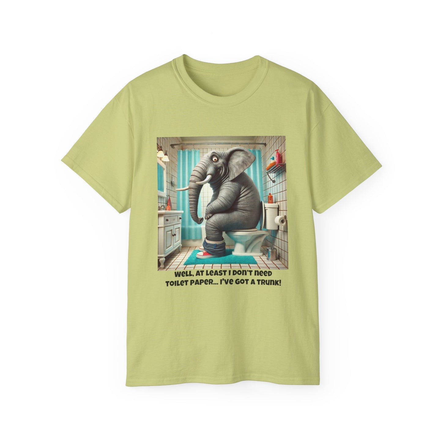 Funny Elephant T-Shirt for Men, Women, and Kids | Cute Animal Tee | Elephant Lover Gift Idea | Hilarious Animal Lover Tee for All Ages