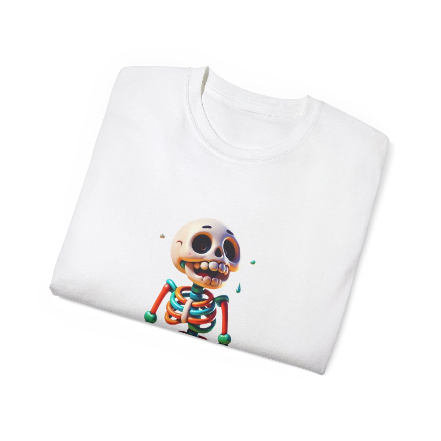 Funny Skeleton Workout Tee | Humor Gift for Gym Lovers, Fitness Apparel, Gym Shirt, Halloween Costume, Skeleton T-Shirt