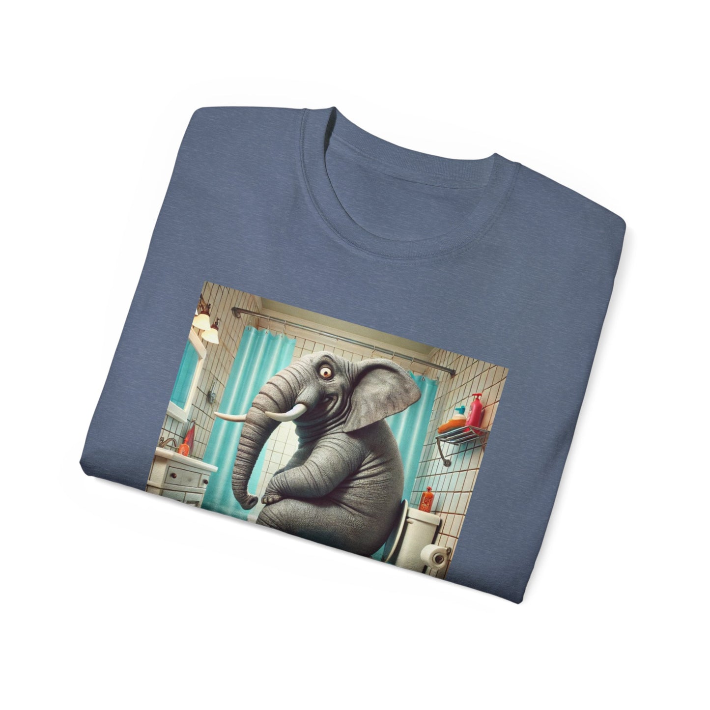 Funny Elephant T-Shirt for Men, Women, and Kids | Cute Animal Tee | Elephant Lover Gift Idea | Hilarious Animal Lover Tee for All Ages
