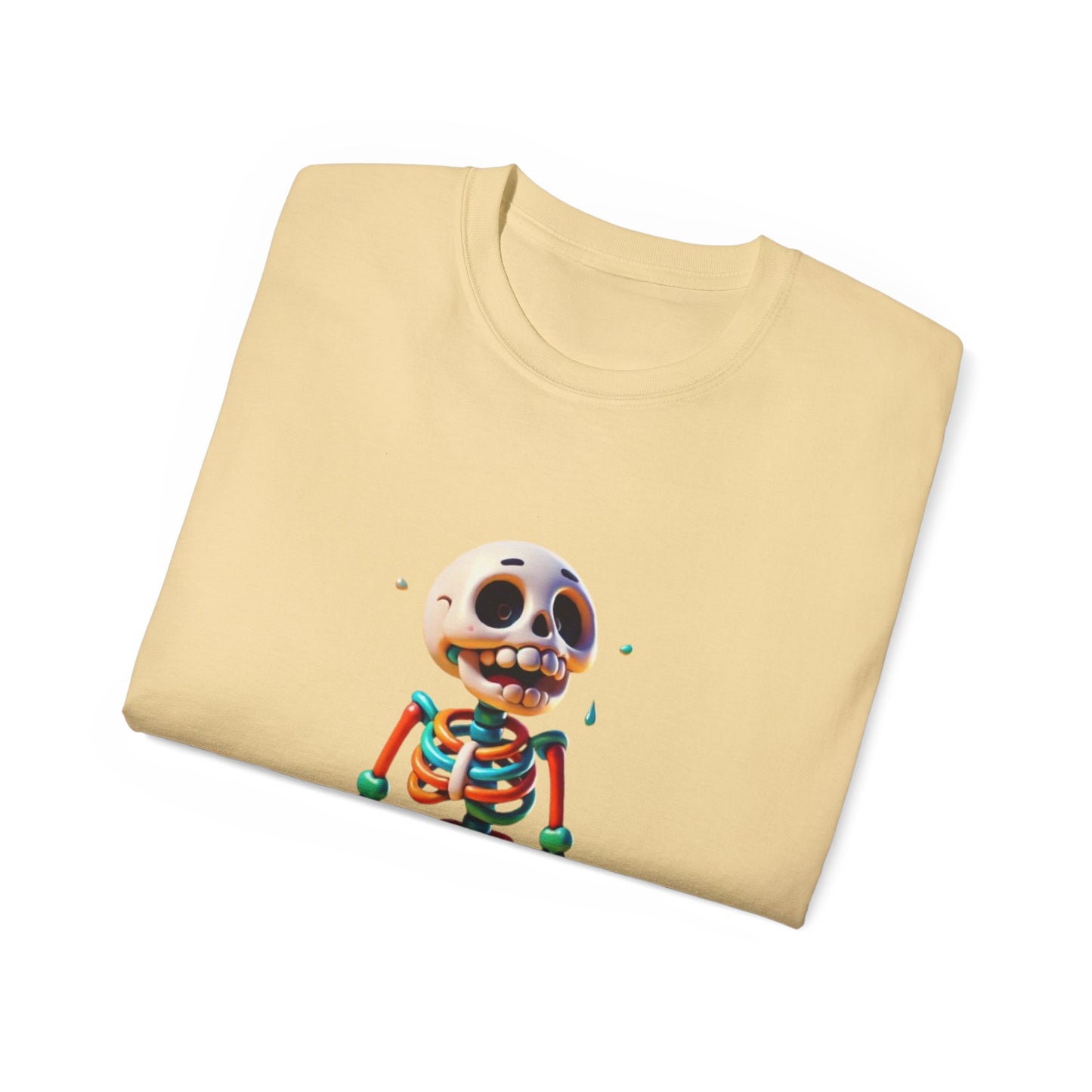 Funny Skeleton Workout Tee | Humor Gift for Gym Lovers, Fitness Apparel, Gym Shirt, Halloween Costume, Skeleton T-Shirt
