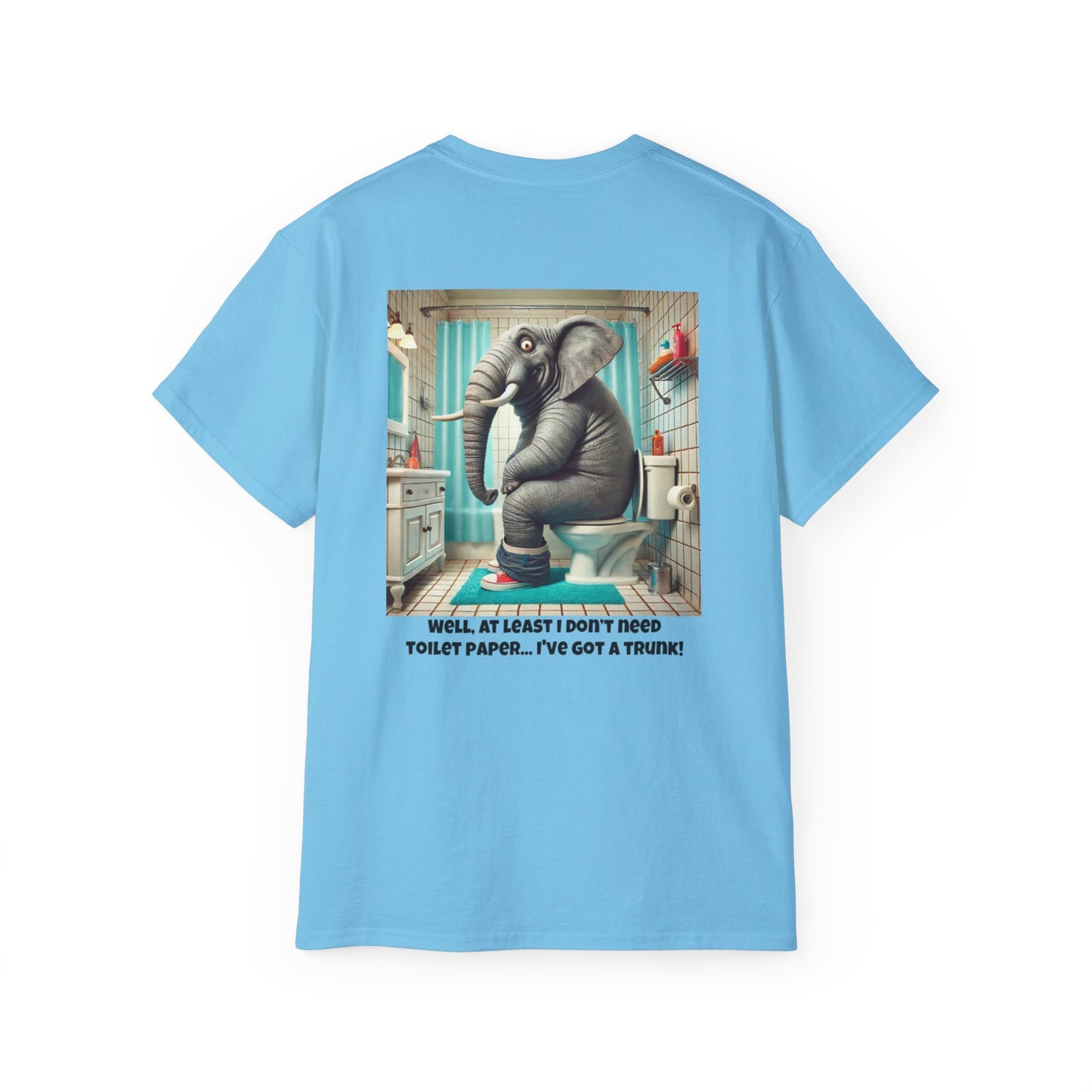 Funny Elephant T-Shirt for Men, Women, and Kids | Cute Animal Tee | Elephant Lover Gift Idea | Hilarious Animal Lover Tee for All Ages