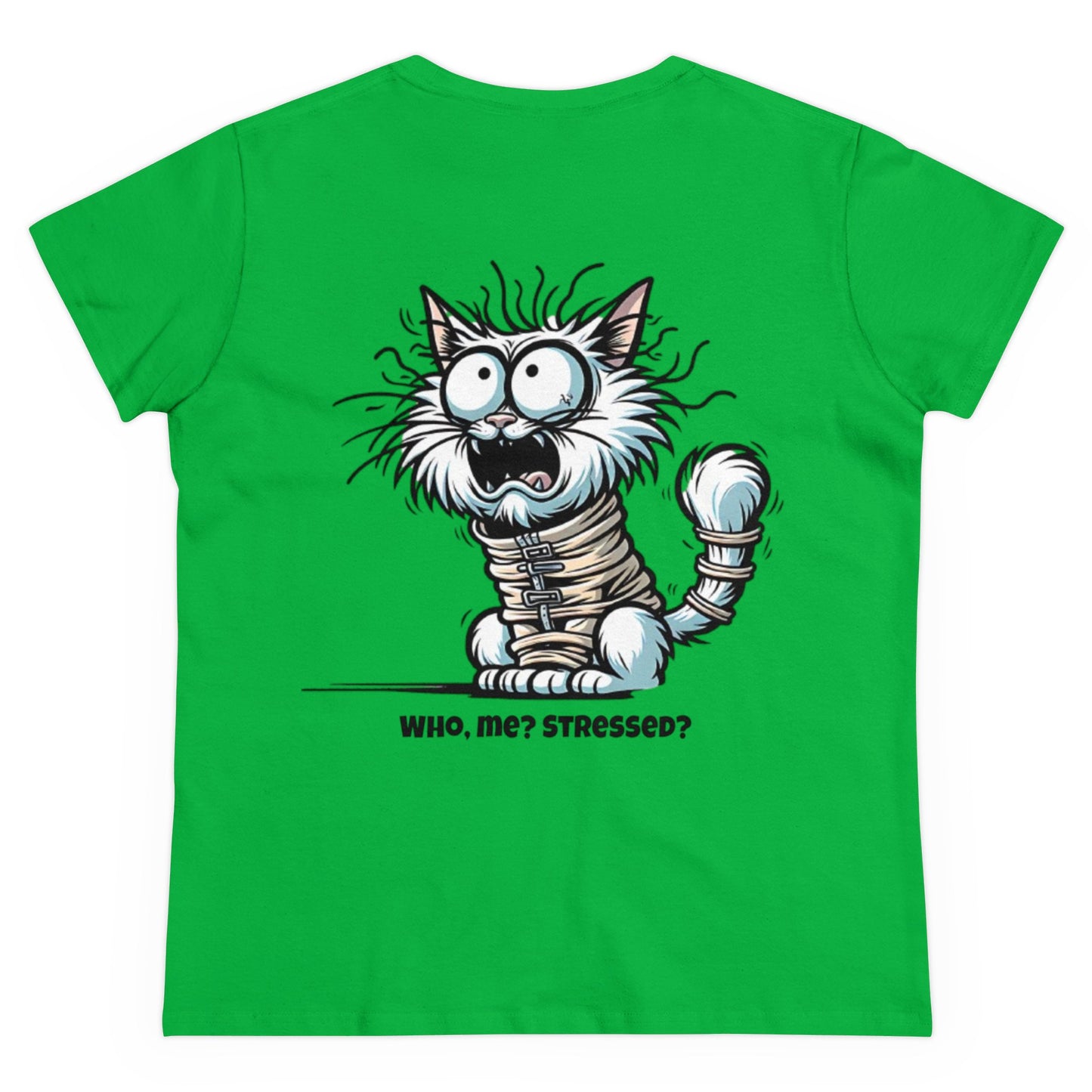 Funny Stress Relief T-Shirt for Women | Anti-Stress Cotton Tee | Relax & Unwind Women's Tee | Humorous Stress Relief Tee