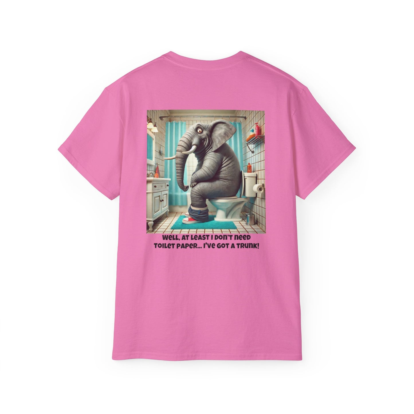 Funny Elephant T-Shirt for Men, Women, and Kids | Cute Animal Tee | Elephant Lover Gift Idea | Hilarious Animal Lover Tee for All Ages