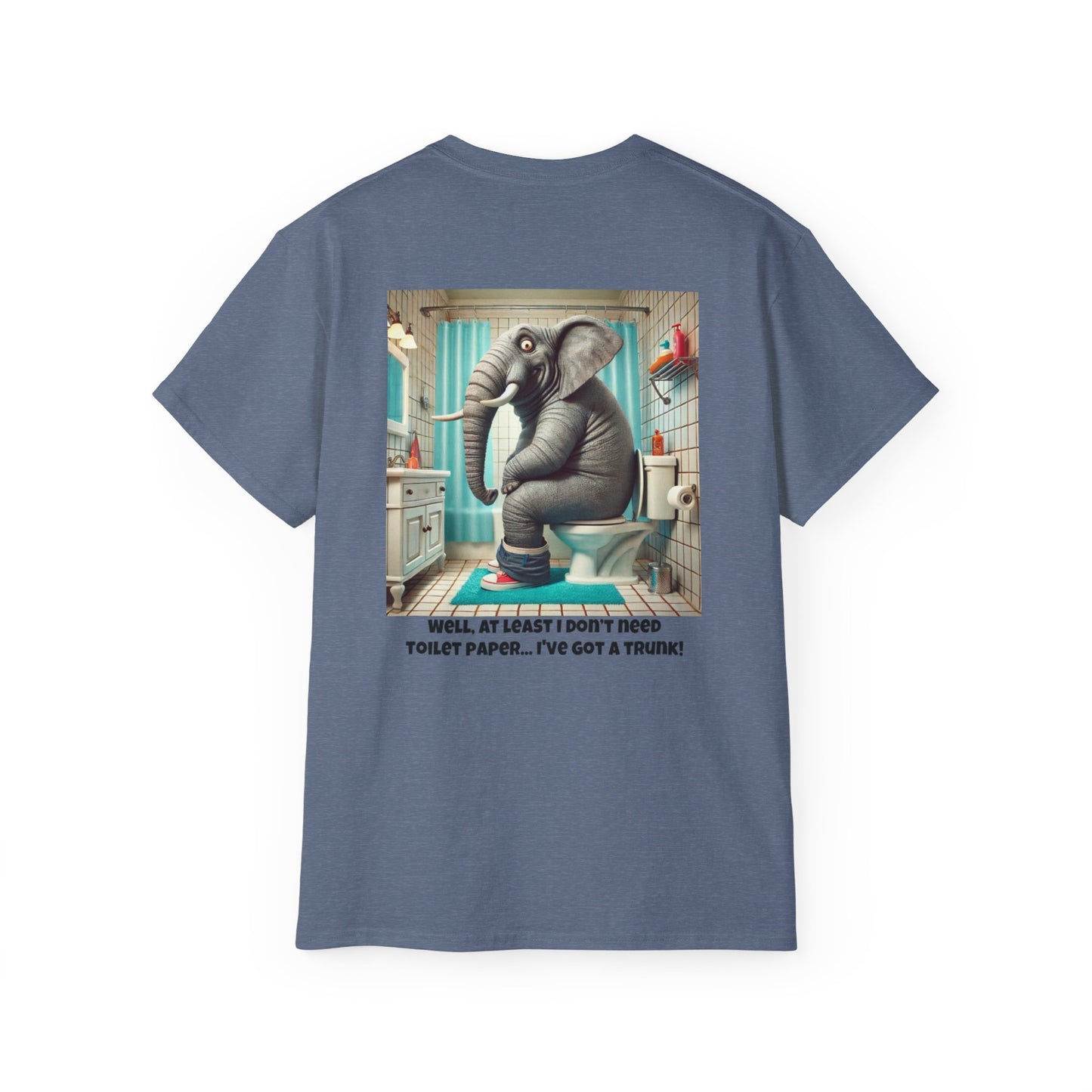 Funny Elephant T-Shirt for Men, Women, and Kids | Cute Animal Tee | Elephant Lover Gift Idea | Hilarious Animal Lover Tee for All Ages