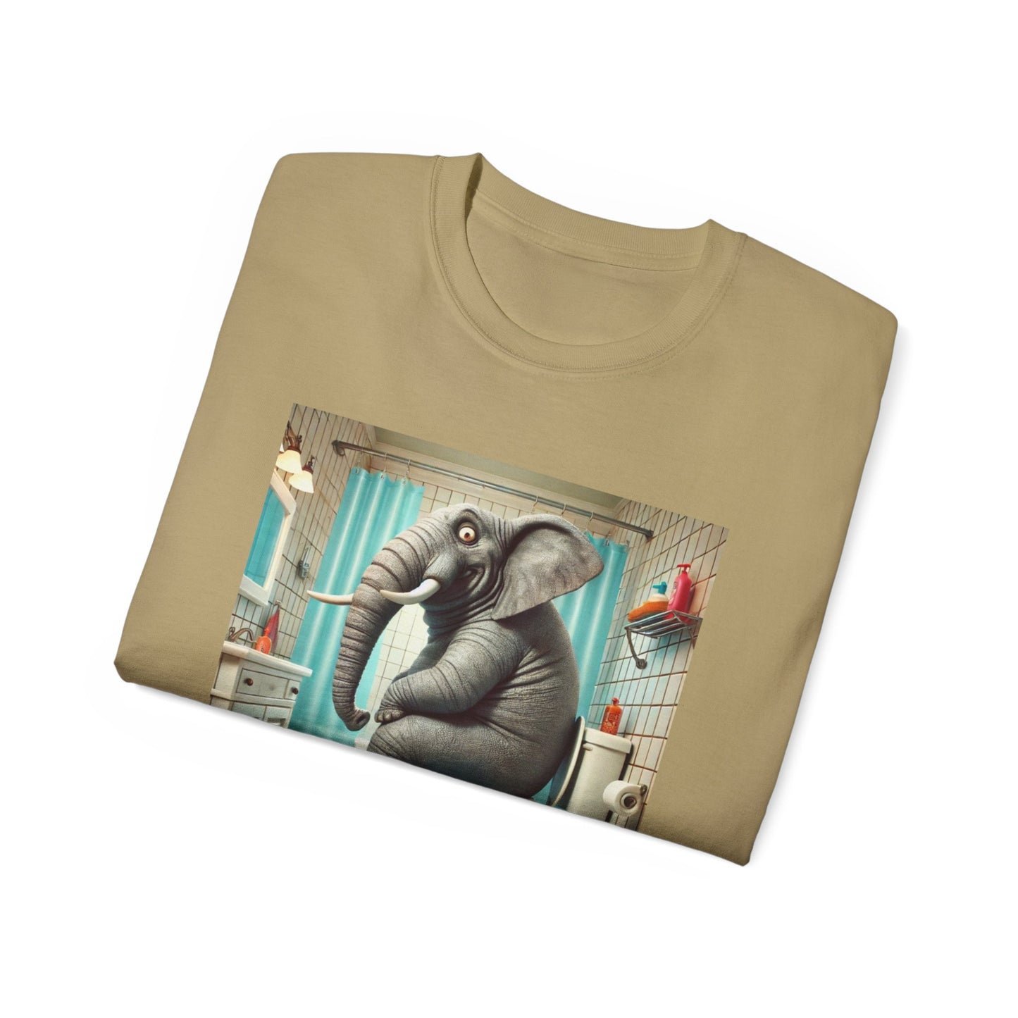 Funny Elephant T-Shirt for Men, Women, and Kids | Cute Animal Tee | Elephant Lover Gift Idea | Hilarious Animal Lover Tee for All Ages