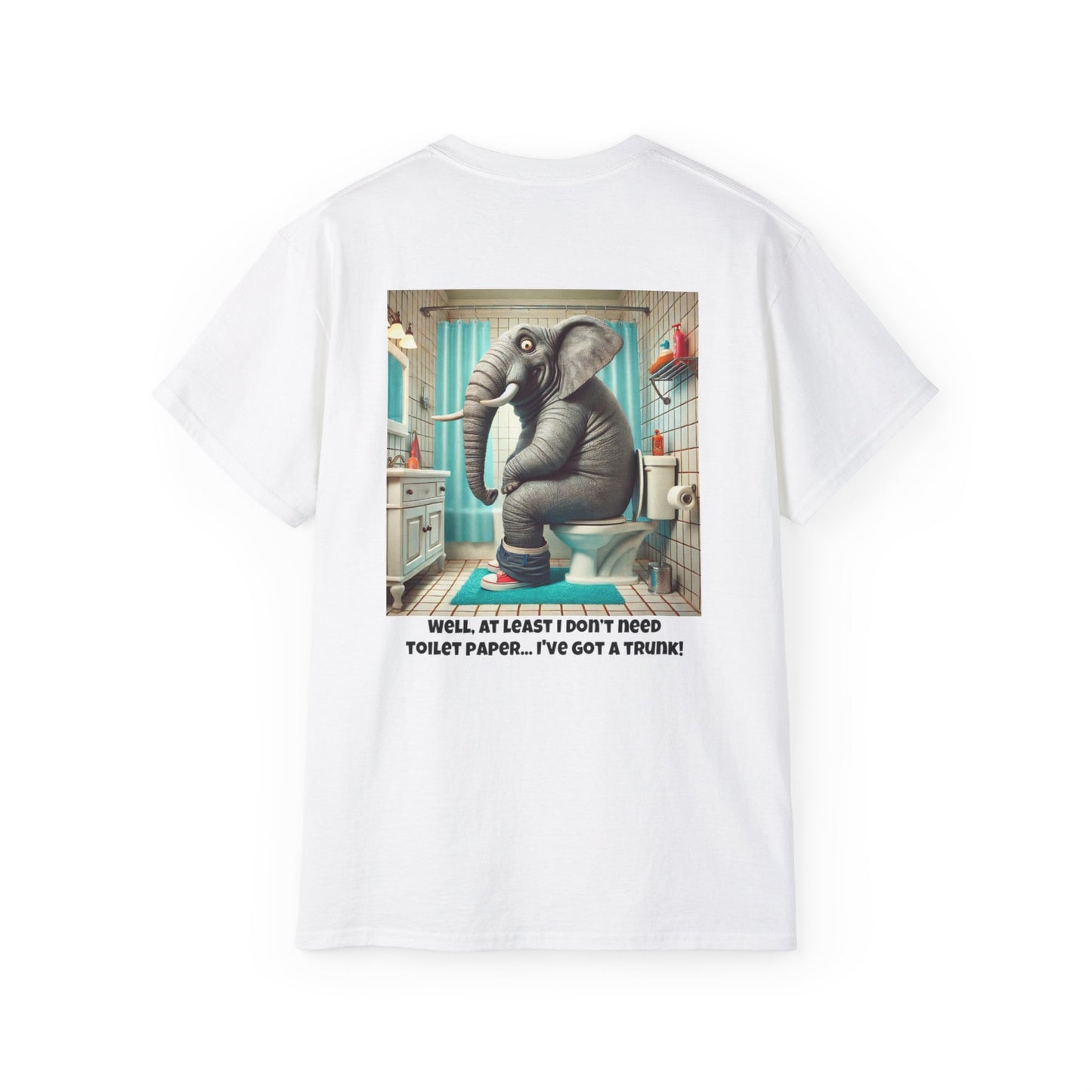 Funny Elephant T-Shirt for Men, Women, and Kids | Cute Animal Tee | Elephant Lover Gift Idea | Hilarious Animal Lover Tee for All Ages
