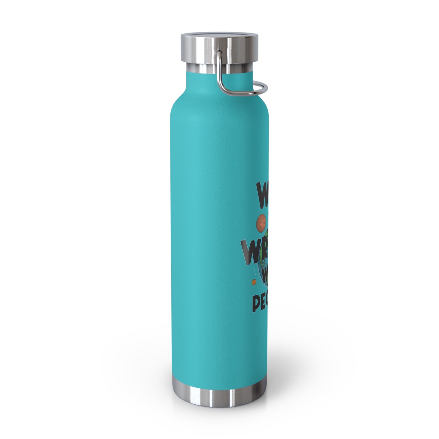 Eco-Friendly Stainless Steel WTF Water Bottle – Customizable Insulated Thermos for Gym & Outdoors, Perfect Gift for Him, Her, Dad, or Mom