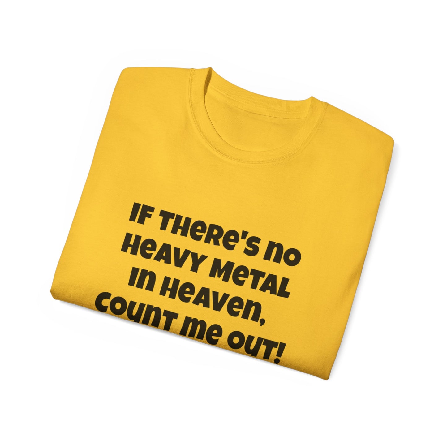 Heavy Metal Music T-Shirt | Perfect Gift for Music Lovers | Women's Birthday Gift | Men's Music Meme Tee