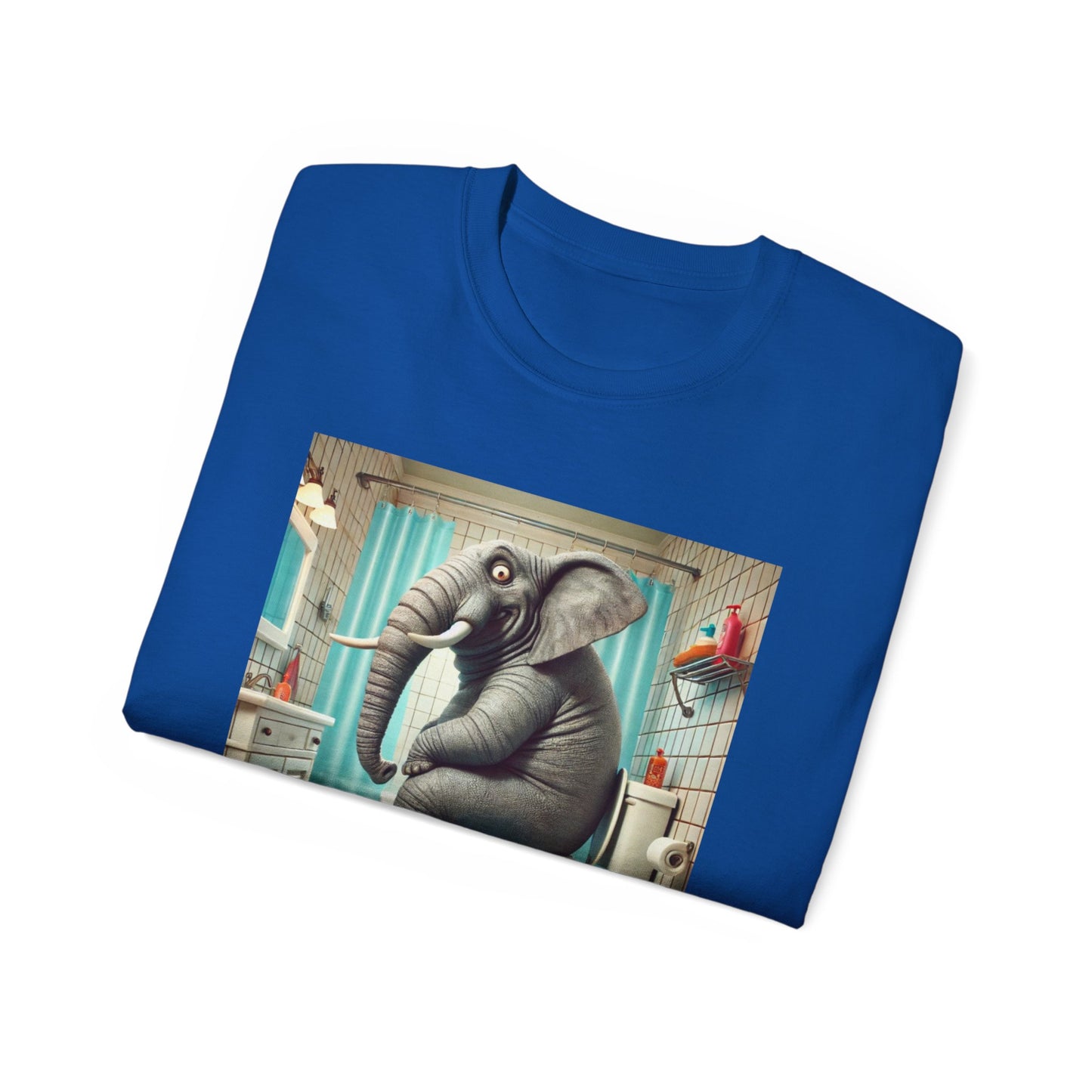Funny Elephant T-Shirt for Men, Women, and Kids | Cute Animal Tee | Elephant Lover Gift Idea | Hilarious Animal Lover Tee for All Ages