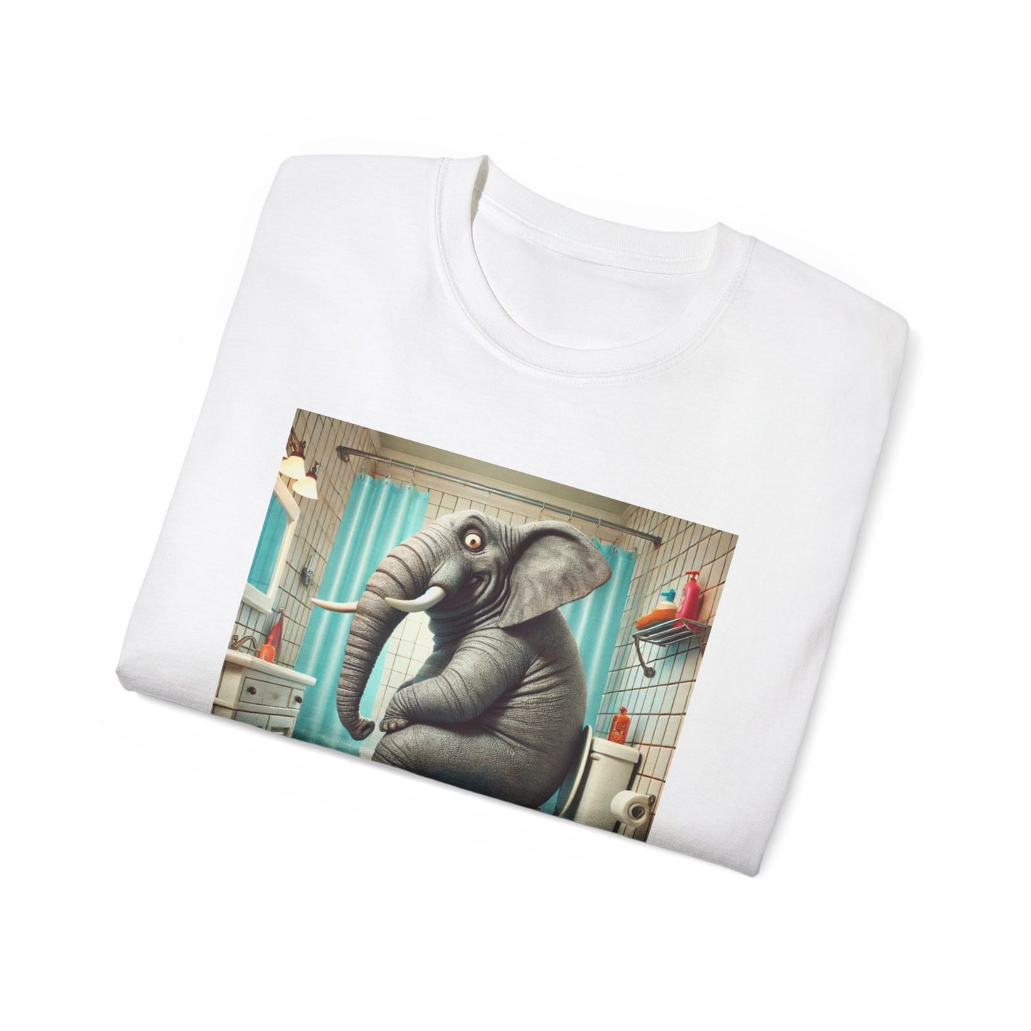 Funny Elephant T-Shirt for Men, Women, and Kids | Cute Animal Tee | Elephant Lover Gift Idea | Hilarious Animal Lover Tee for All Ages