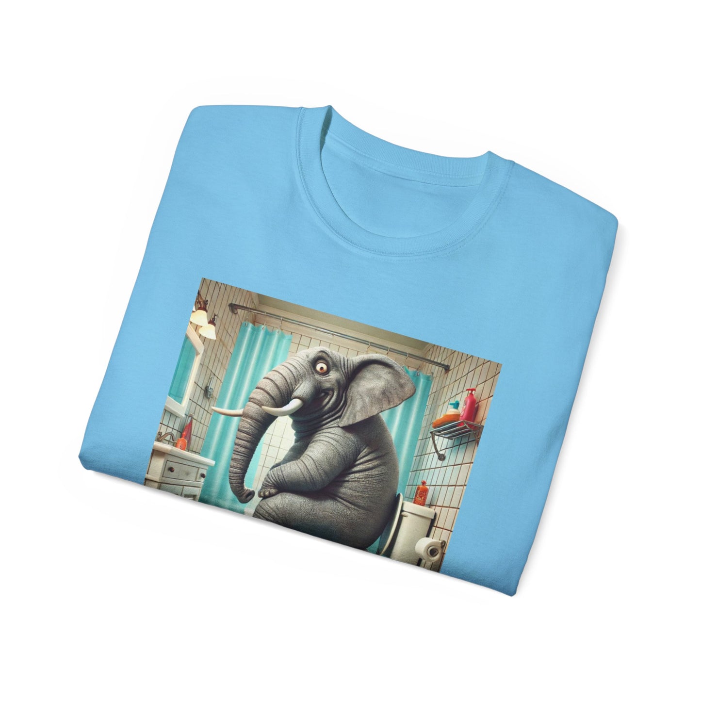 Funny Elephant T-Shirt for Men, Women, and Kids | Cute Animal Tee | Elephant Lover Gift Idea | Hilarious Animal Lover Tee for All Ages