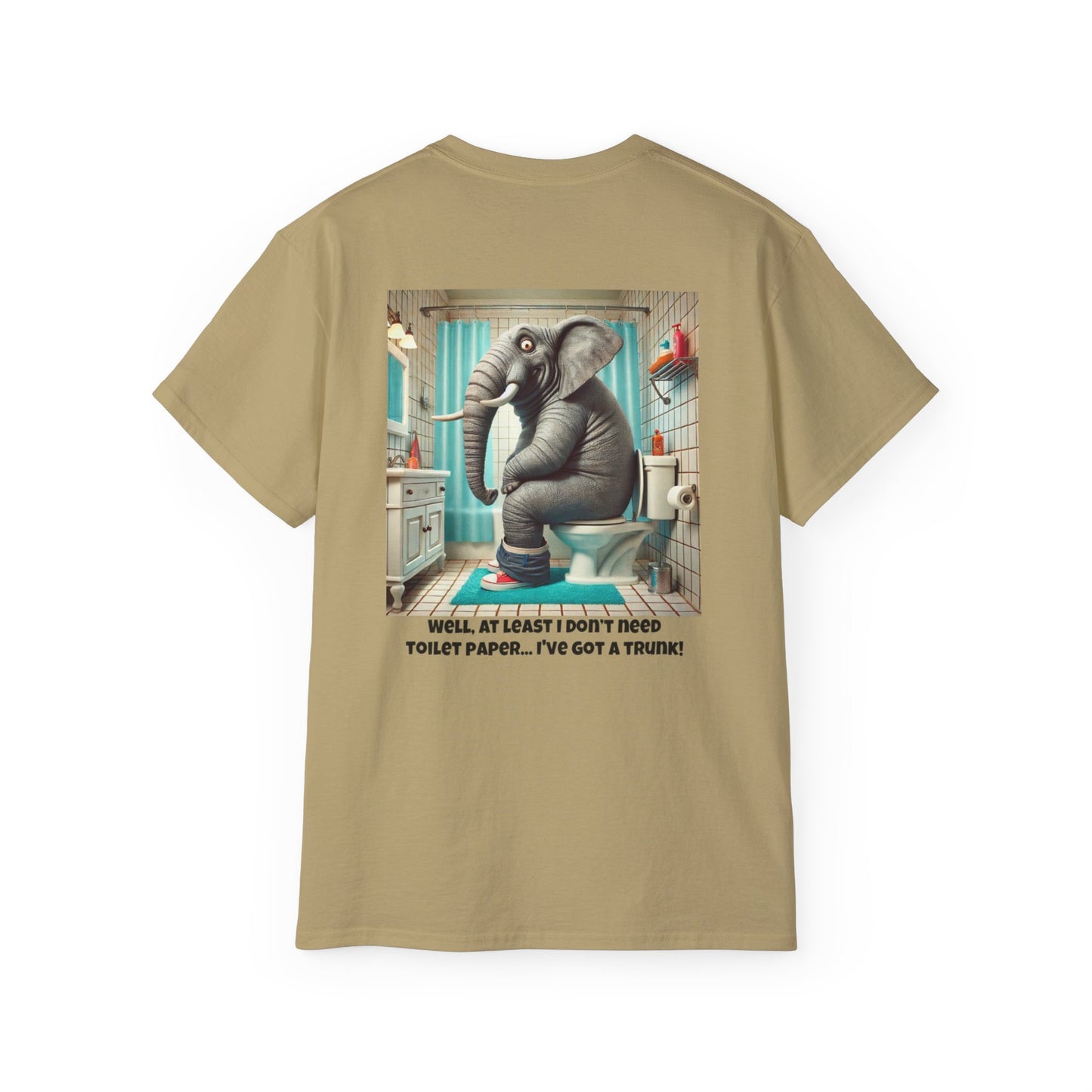 Funny Elephant T-Shirt for Men, Women, and Kids | Cute Animal Tee | Elephant Lover Gift Idea | Hilarious Animal Lover Tee for All Ages