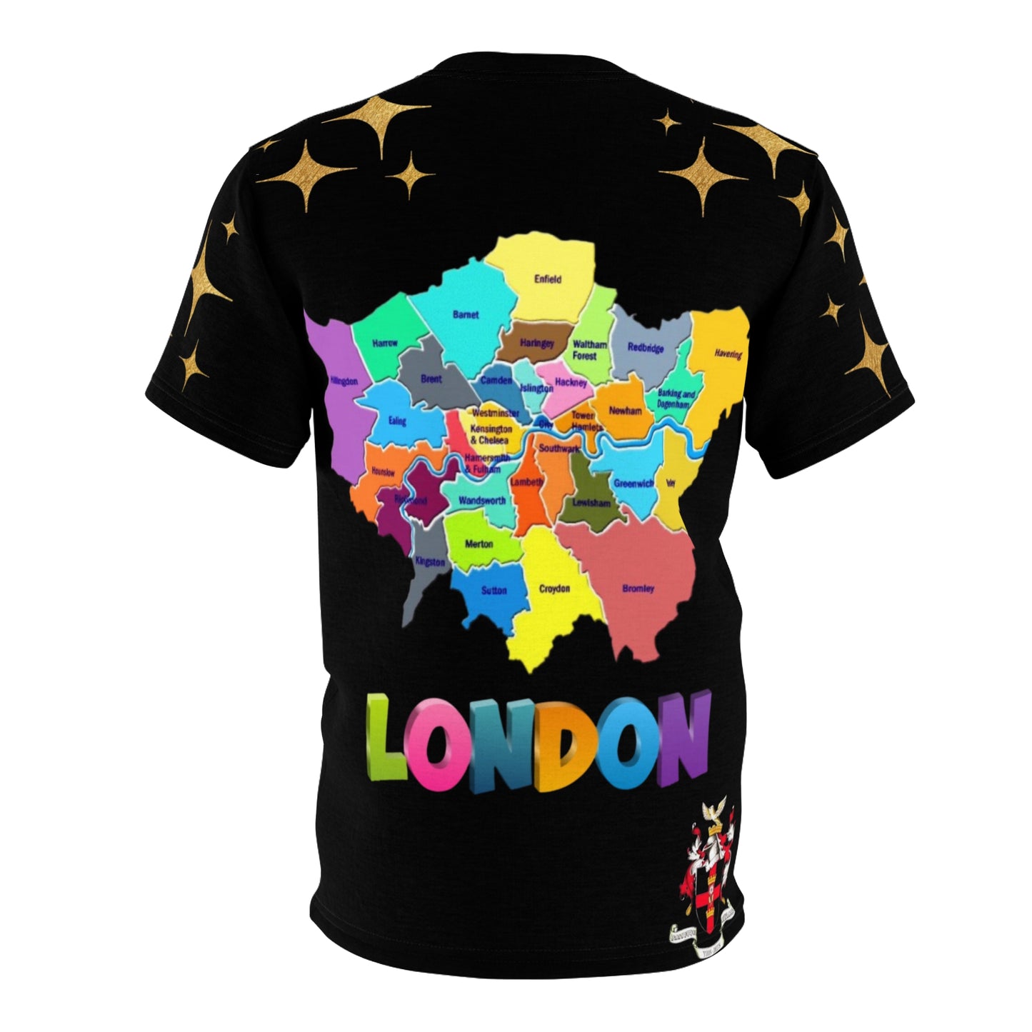 London Map T-shirt | Holiday Gift | Adventure Wear | Souvenir Shirt | Geography Lover's Apparel