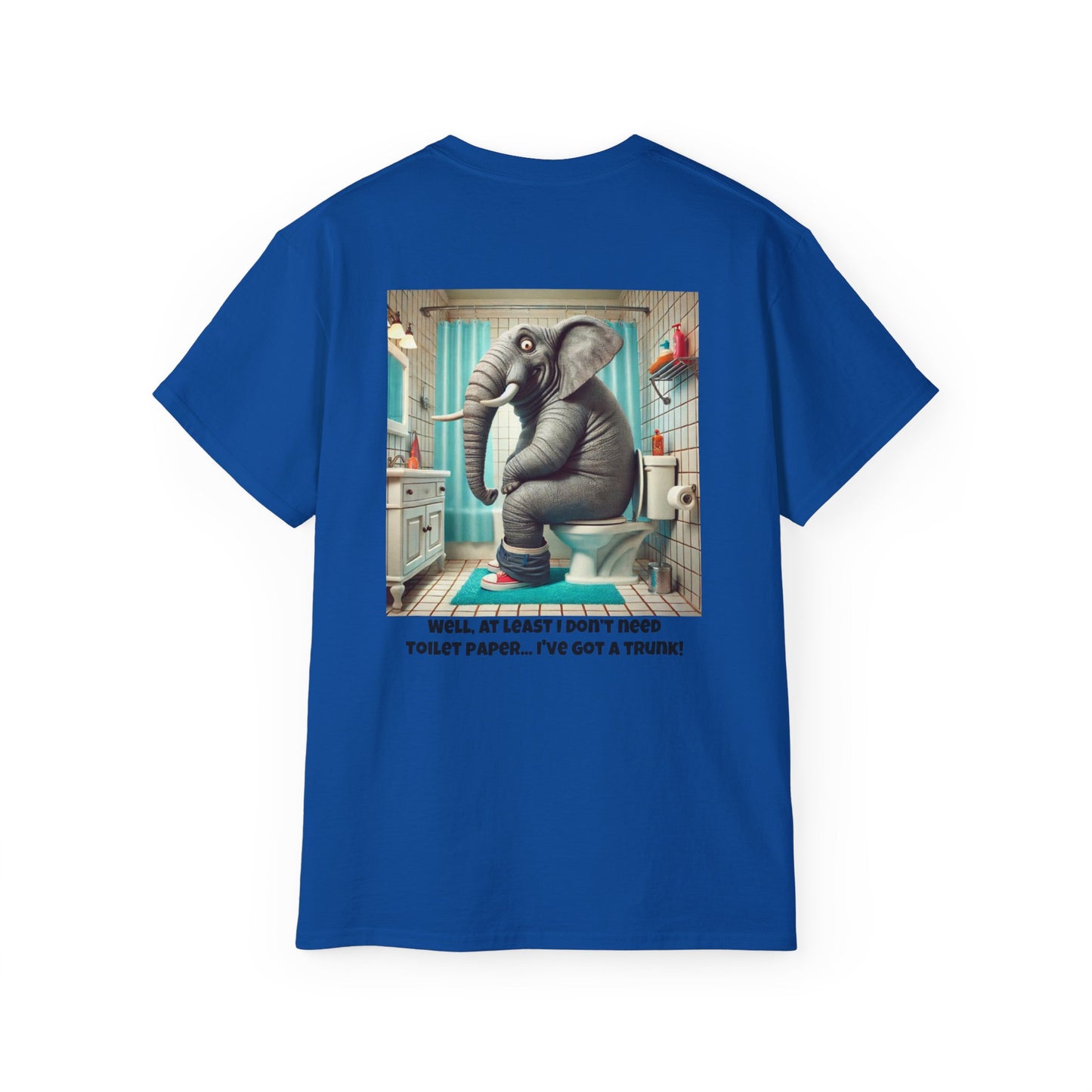 Funny Elephant T-Shirt for Men, Women, and Kids | Cute Animal Tee | Elephant Lover Gift Idea | Hilarious Animal Lover Tee for All Ages