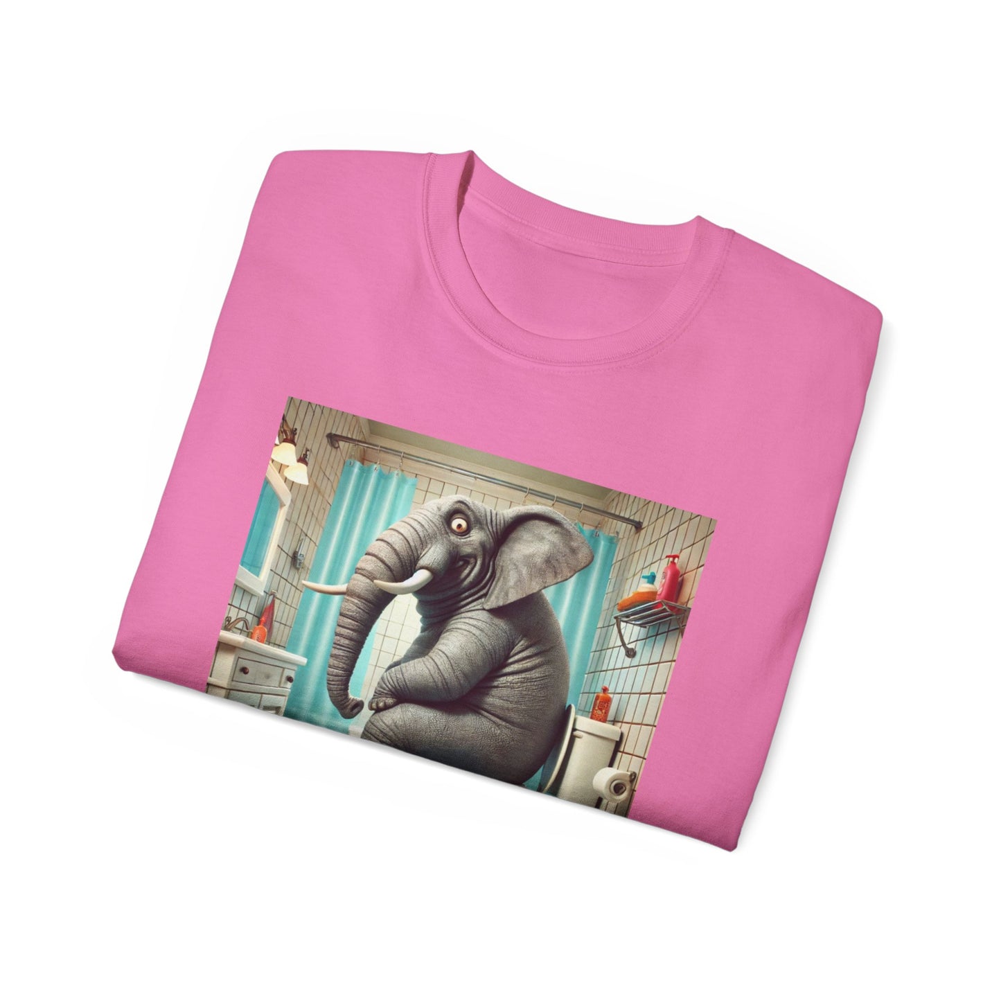 Funny Elephant T-Shirt for Men, Women, and Kids | Cute Animal Tee | Elephant Lover Gift Idea | Hilarious Animal Lover Tee for All Ages