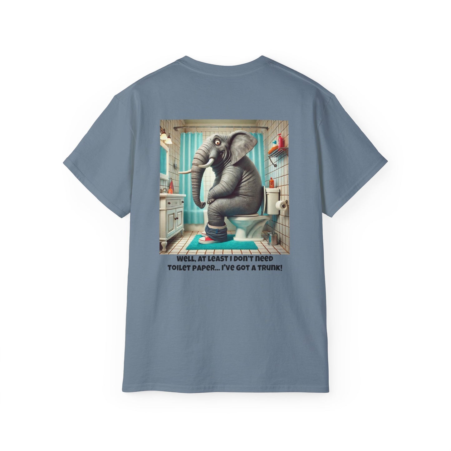 Funny Elephant T-Shirt for Men, Women, and Kids | Cute Animal Tee | Elephant Lover Gift Idea | Hilarious Animal Lover Tee for All Ages