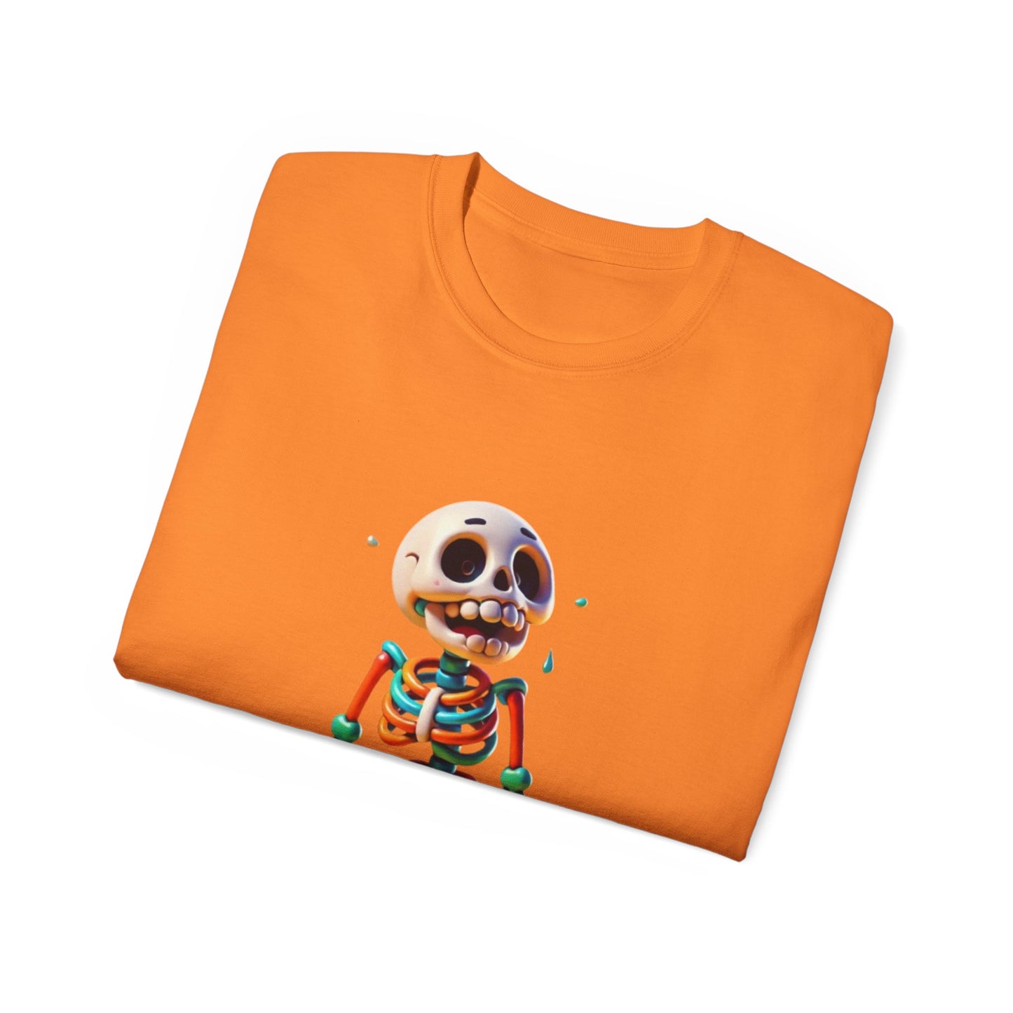Funny Skeleton Workout Tee | Humor Gift for Gym Lovers, Fitness Apparel, Gym Shirt, Halloween Costume, Skeleton T-Shirt