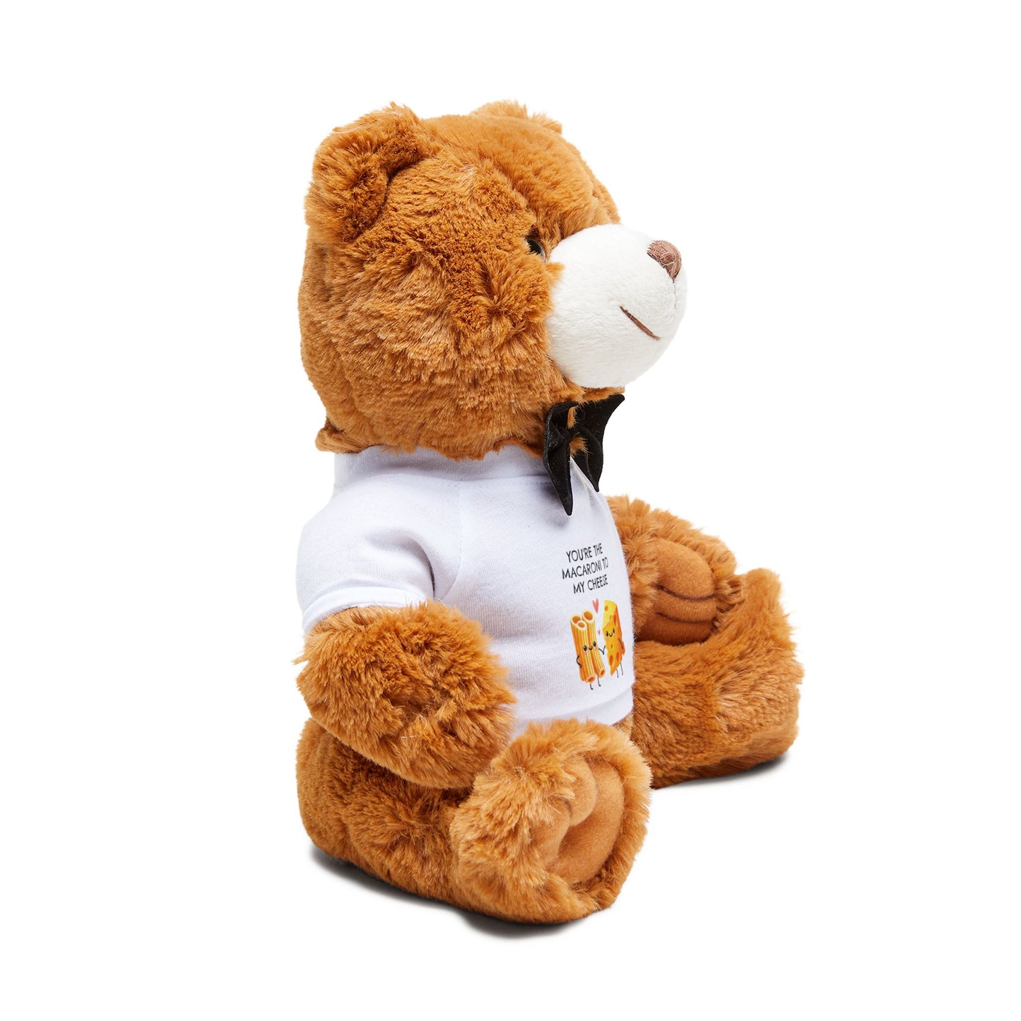 Personalized Valentine’s Day Teddy Bear with Custom T-Shirt | Cute Gift for Him, Her, or Couples | Soft Plush Romantic Keepsake
