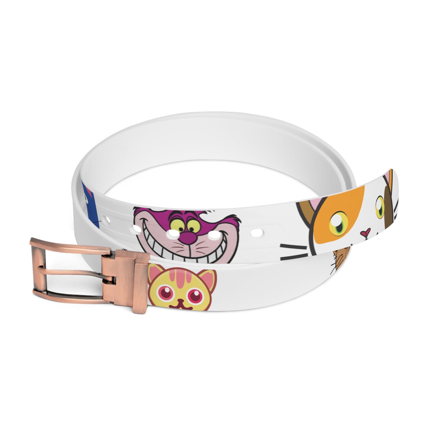 Personalized Cat Lover Leather Belt | Stylish and Comfortable Gift for Him or Her | High-Quality Leather Accessory for Cat Owners
