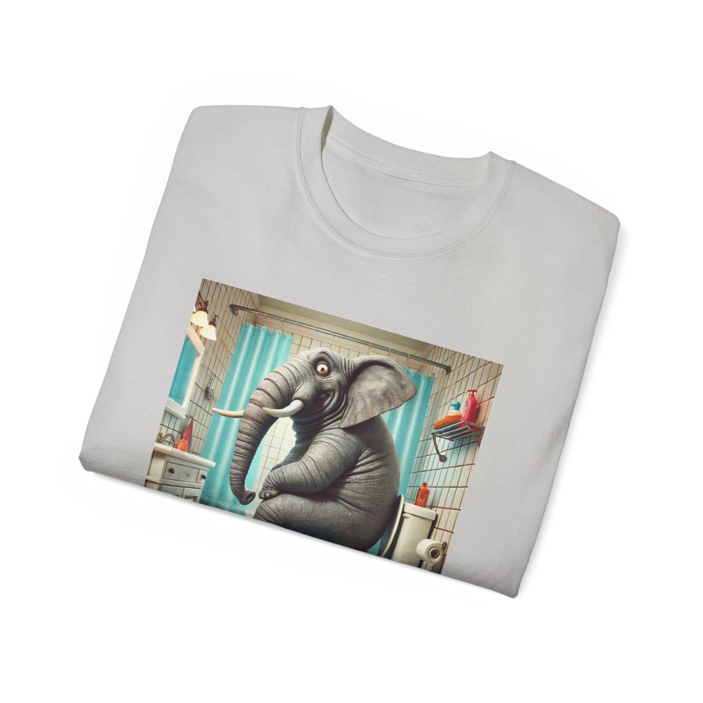 Funny Elephant T-Shirt for Men, Women, and Kids | Cute Animal Tee | Elephant Lover Gift Idea | Hilarious Animal Lover Tee for All Ages