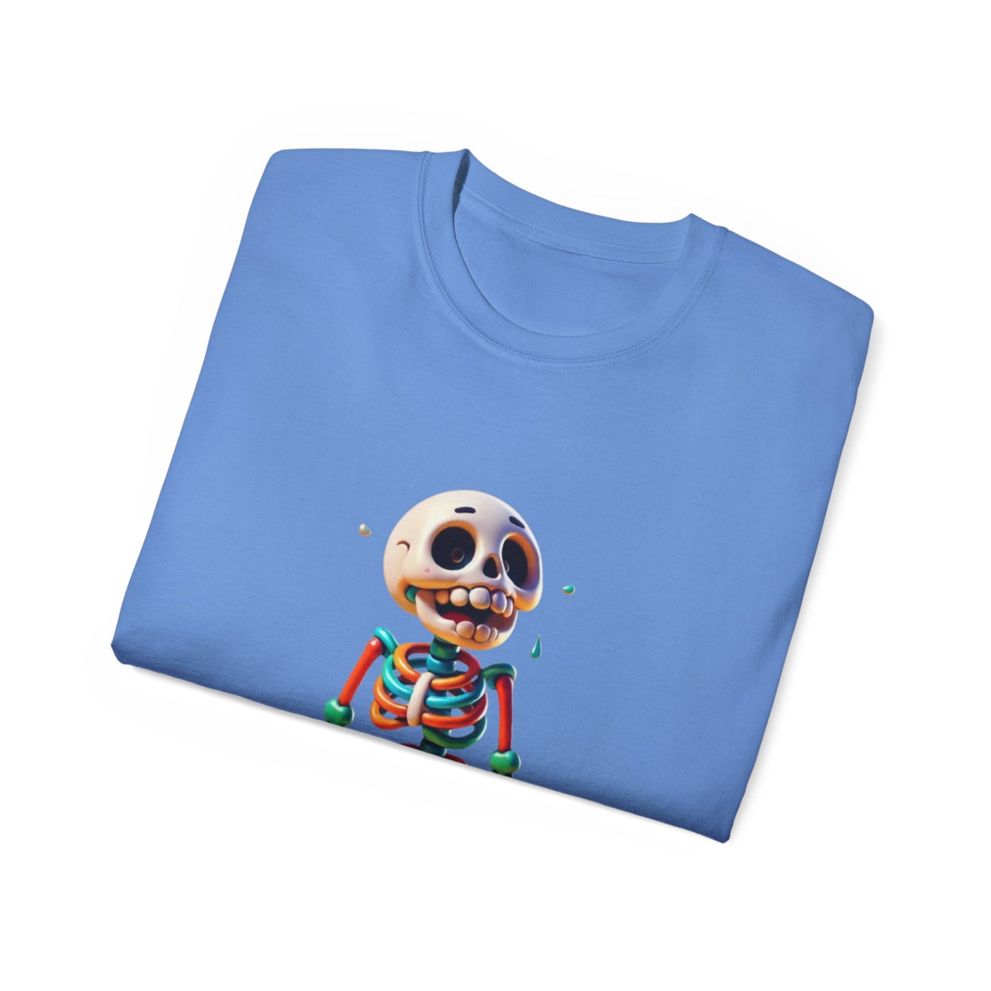 Funny Skeleton Workout Tee | Humor Gift for Gym Lovers, Fitness Apparel, Gym Shirt, Halloween Costume, Skeleton T-Shirt