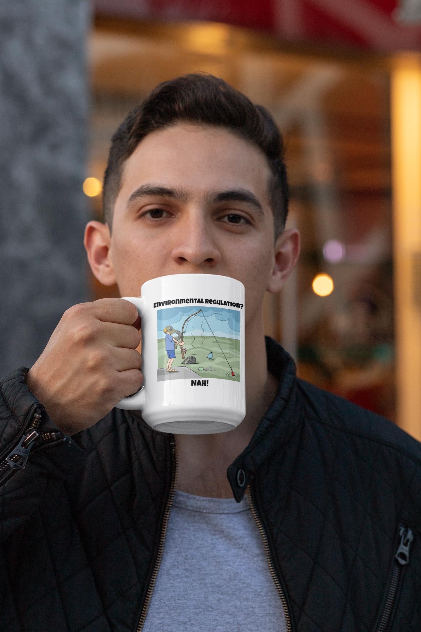 Environmental Mug | Custom Ceramic Mug for Environmentalists | Eco-Friendly Personalized Gift for Him & Her