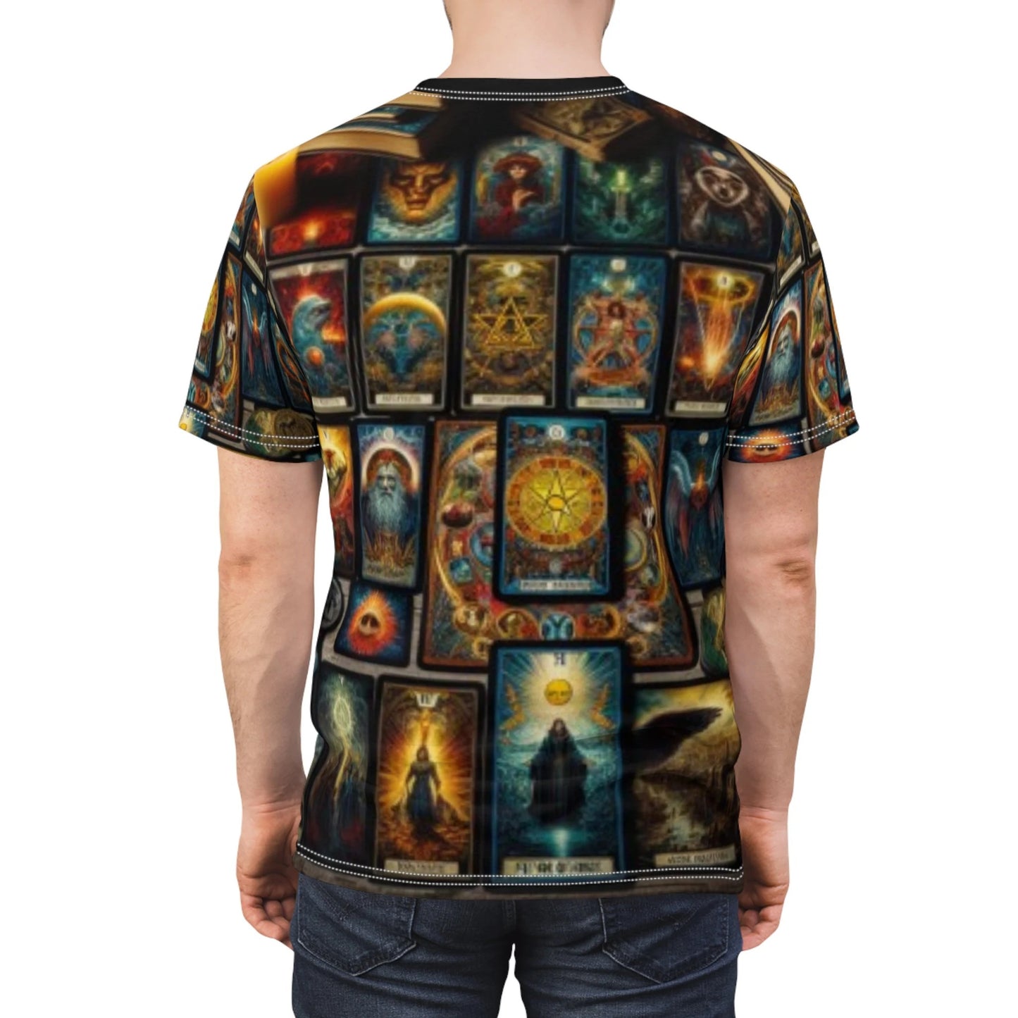 Tarot Card T-shirt | Custom Unisex Slim Fit T-Shirts | Unique Gift Ideas for Men and Women