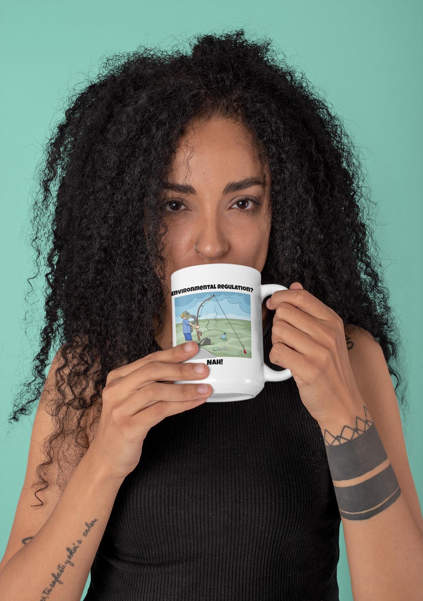 Environmental Mug | Custom Ceramic Mug for Environmentalists | Eco-Friendly Personalized Gift for Him & Her