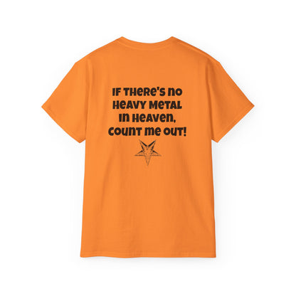 Heavy Metal Music T-Shirt | Perfect Gift for Music Lovers | Women's Birthday Gift | Men's Music Meme Tee
