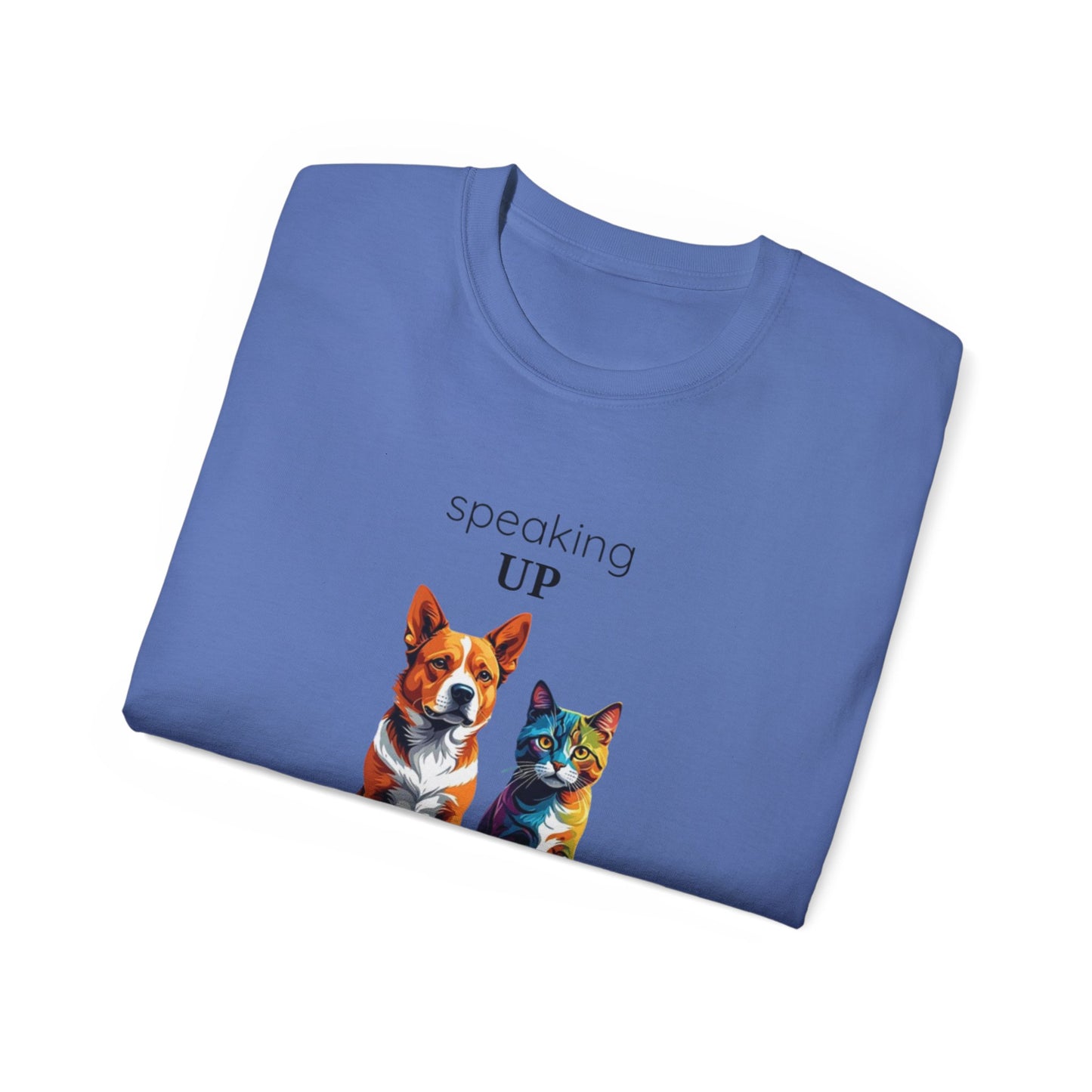 Animal Rescue Tee | Speak Up for Animal Rights | Save & Protect Animals Tee |