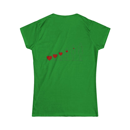 Heartfelt Women's Tee | Inspiration Apparel | Love & Growth Shirt | Heart Graphic Tee | Gift for Her | Valentine's Day Shirt