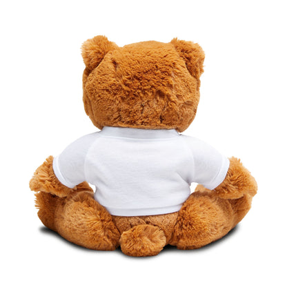Personalized Valentine’s Day Teddy Bear with Custom T-Shirt | Cute Gift for Him, Her, or Couples | Soft Plush Romantic Keepsake