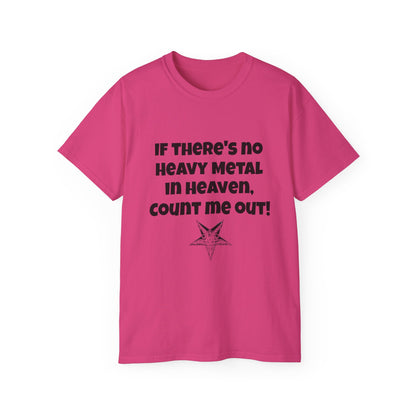 Heavy Metal Music T-Shirt | Perfect Gift for Music Lovers | Women's Birthday Gift | Men's Music Meme Tee