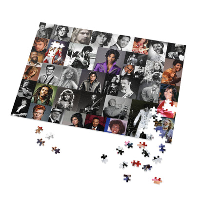 Music Star Jigsaw Puzzle - Memorial Puzzle of Beloved Artists, Perfect Gift for Music Fans