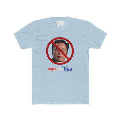 Anti Tesla T-Shirt | Satirical Elon Musk Tee | Cotton Crew Neck, Great Gift Idea |