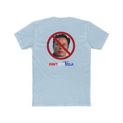 Anti Tesla T-Shirt | Satirical Elon Musk Tee | Cotton Crew Neck, Great Gift Idea |