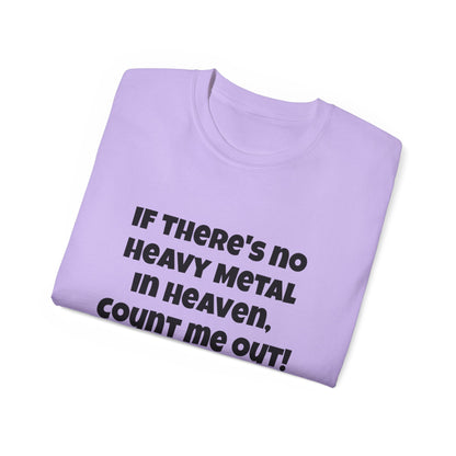 Heavy Metal Music T-Shirt | Perfect Gift for Music Lovers | Women's Birthday Gift | Men's Music Meme Tee
