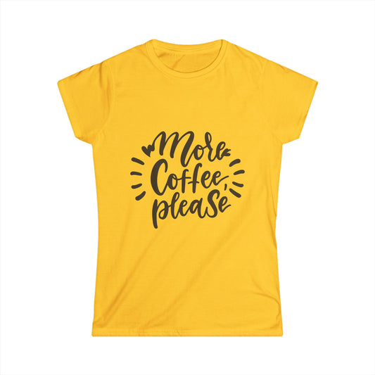 Funny Custom Coffee Lover T-Shirt | Personalized Crew Neck Tee | Unique Gift for Him or Her | Perfect for Any Occasion