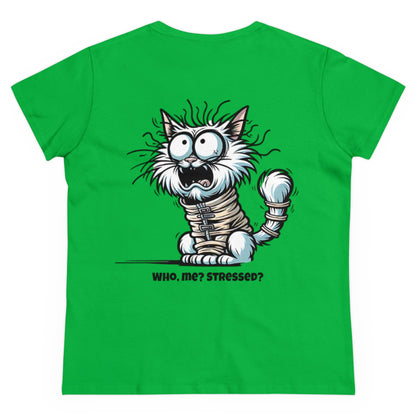Funny Stress Relief T-Shirt for Women | Anti-Stress Cotton Tee | Relax & Unwind Women's Tee | Humorous Stress Relief Tee