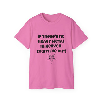 Heavy Metal Music T-Shirt | Perfect Gift for Music Lovers | Women's Birthday Gift | Men's Music Meme Tee