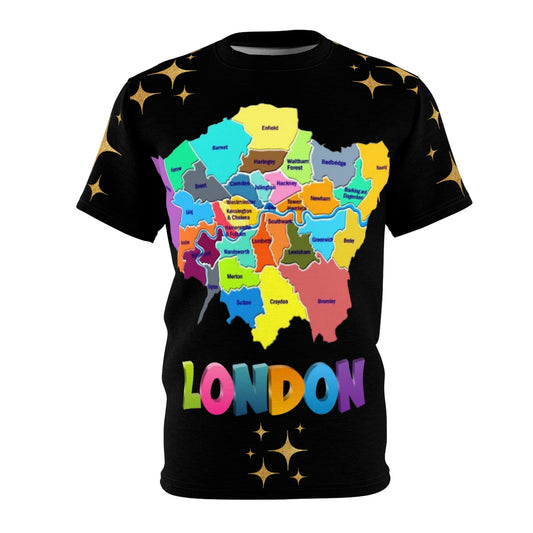 London Map T-shirt | Holiday Gift | Adventure Wear | Souvenir Shirt | Geography Lover's Apparel