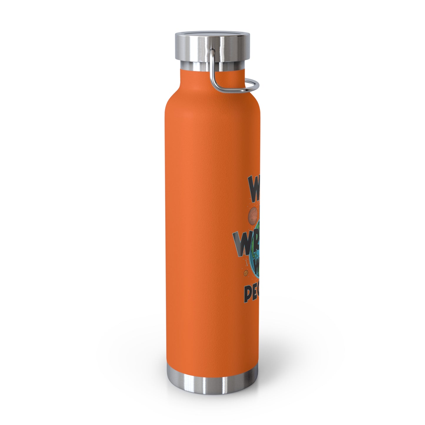 Eco-Friendly Stainless Steel WTF Water Bottle – Customizable Insulated Thermos for Gym & Outdoors, Perfect Gift for Him, Her, Dad, or Mom