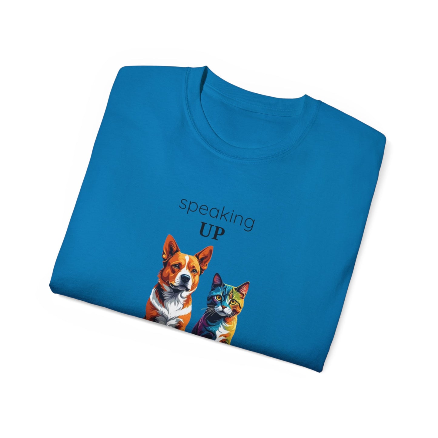 Animal Rescue Tee | Speak Up for Animal Rights | Save & Protect Animals Tee |