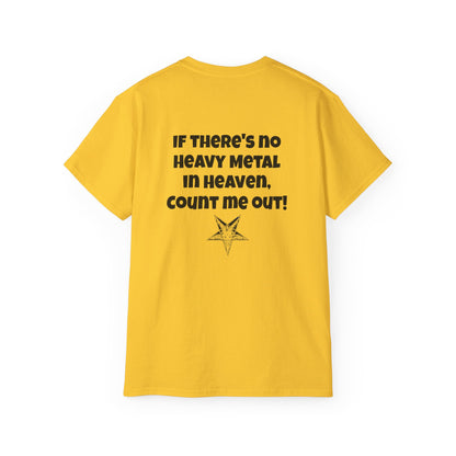 Heavy Metal Music T-Shirt | Perfect Gift for Music Lovers | Women's Birthday Gift | Men's Music Meme Tee