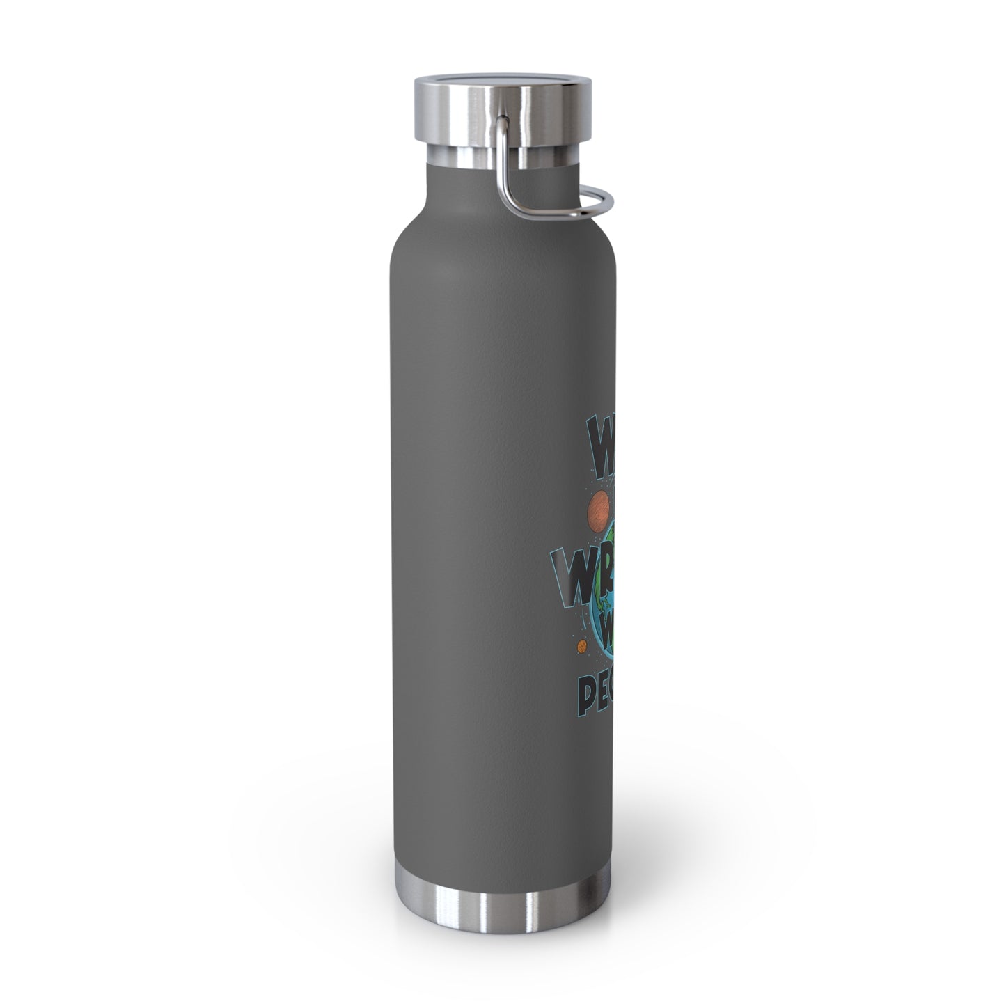 Eco-Friendly Stainless Steel WTF Water Bottle – Customizable Insulated Thermos for Gym & Outdoors, Perfect Gift for Him, Her, Dad, or Mom