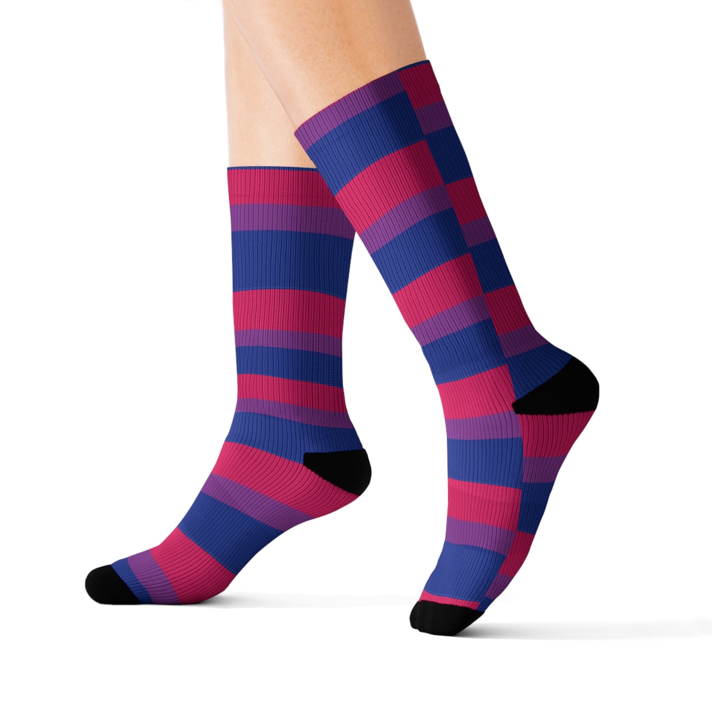 Rainbow Vibrant LGBTQ Pride Socks for Women and Men | Perfect Gift Ideas for Him Her or Anyone Who Loves the Colors of the Rainbow