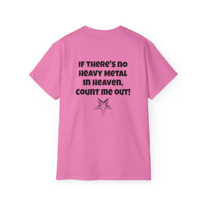 Heavy Metal Music T-Shirt | Perfect Gift for Music Lovers | Women's Birthday Gift | Men's Music Meme Tee