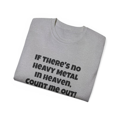 Heavy Metal Music T-Shirt | Perfect Gift for Music Lovers | Women's Birthday Gift | Men's Music Meme Tee